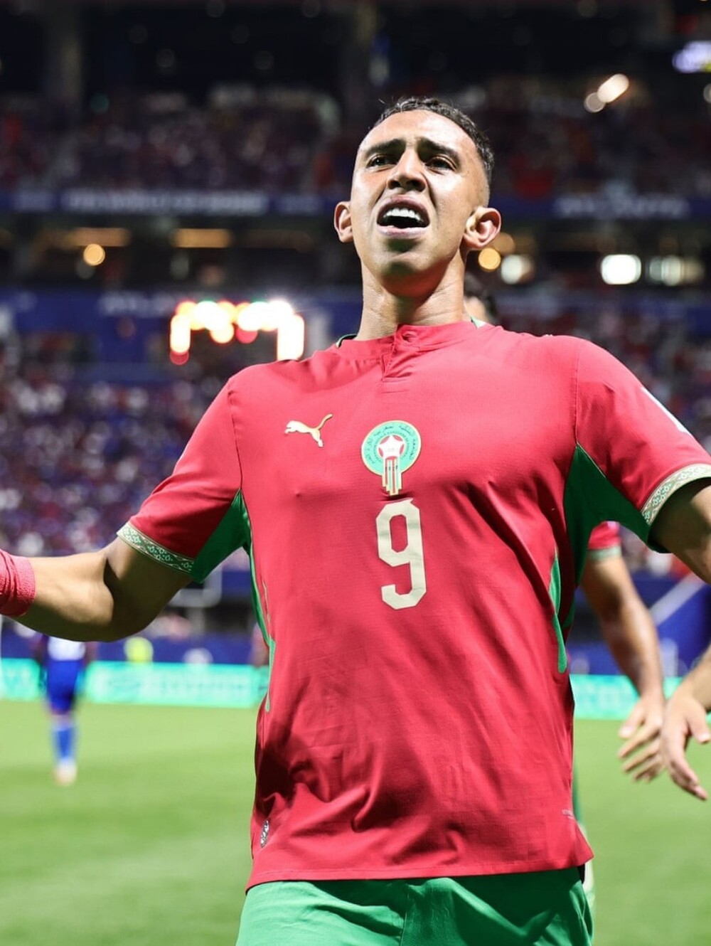 Morocco Home Soccer Jersey Player Version(L/XXL READ DESCRIPTION** 🇲🇦 - Picture 8 of 9